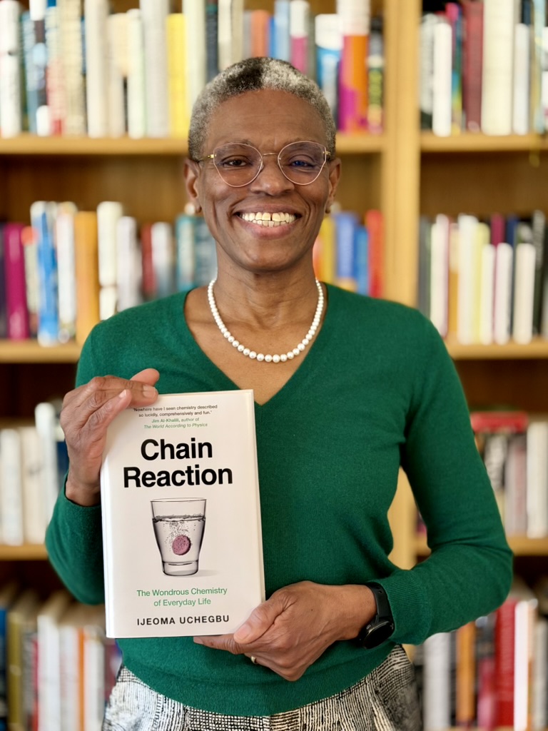 Chain Reaction: Dame Ijeoma Uchegbu Announces Debut Popular Science Book