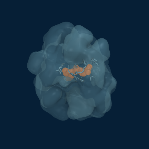 MD frame 4: Envelope closing — 85% surface buried