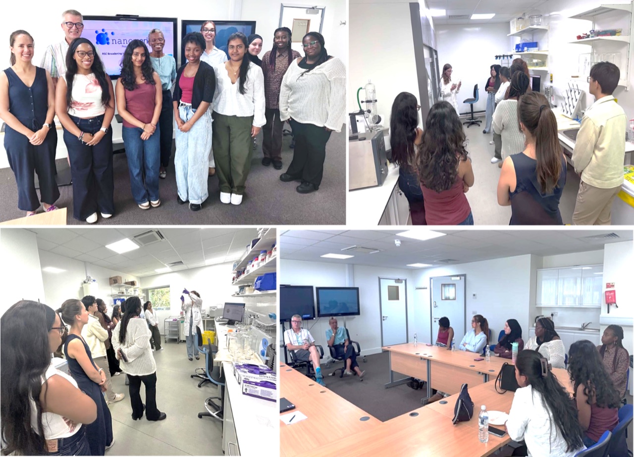 Nanomerics Hosts 5th Annual RSC Broadening Horizons Site Visit, Connecting Future Scientists with Pharmaceutical Industry